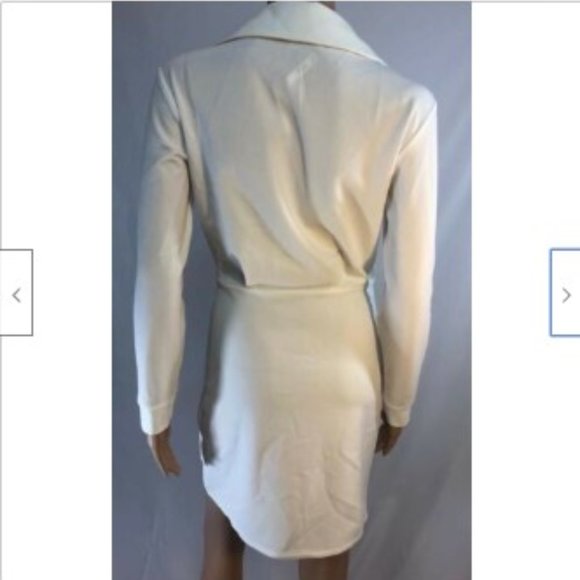 Asos Womens Shirt Dress Long-Sleeve Above Knee 4 - Picture 6 of 16